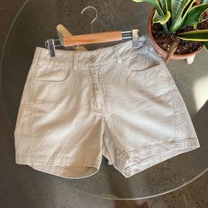 Vintage High Waisted Cotton Shorts